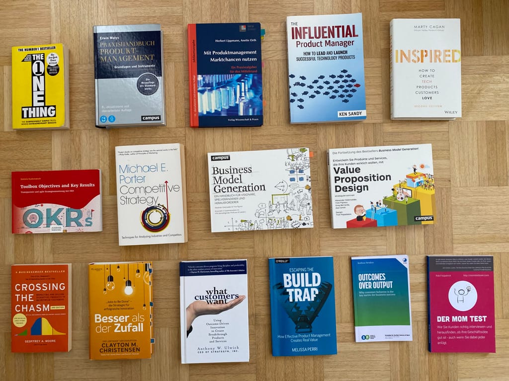 Literaturempfehlungen für produktmanagerinnen