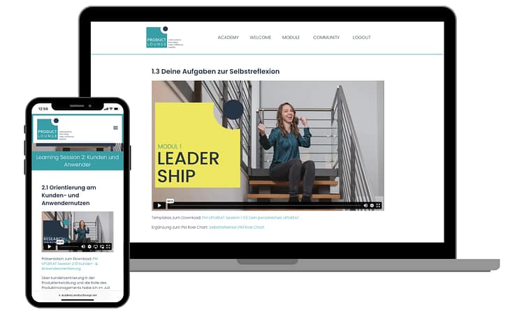 Mockup product academy